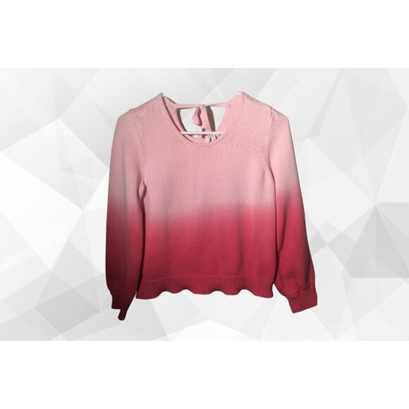 Candies Pink Hombre Sweater - Picture 2 of 2